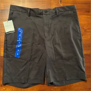 Greg Norman Mens Black 9” Casual Preppy Golf Shorts Sz 36 - NEW